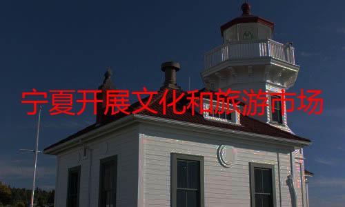 宁夏开展文化和旅游市场联合执法检查